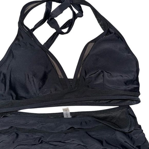 NWOT MakeMeChic One Piece Swimsuit One Shoulder Swimwear Bathing Suit Sz Large - Picture 10 of 10